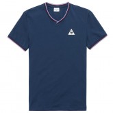 En ligne T-shirt Tricolore Le Coq Sportif Homme Bleu